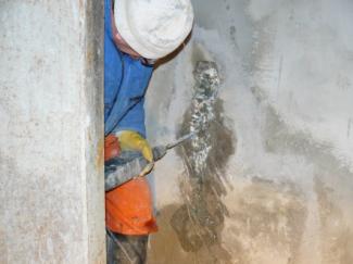 Nanocement Trockenlegung und Abdichtung, Bergbau Banovice2